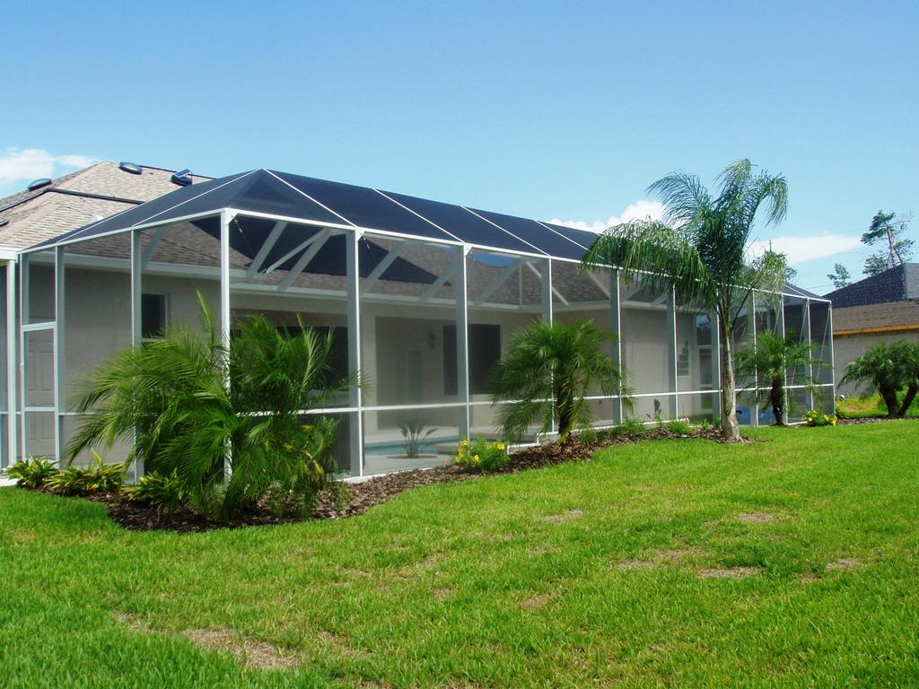 ServicesPool EnclosureMansard from A Certified Screen Service in